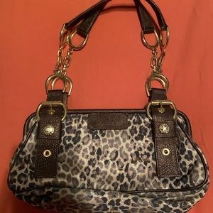 Stuart Weitzman Leopard print shoulder bag